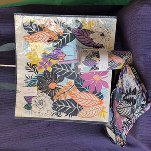 Vera Bradley 4-piece tote set